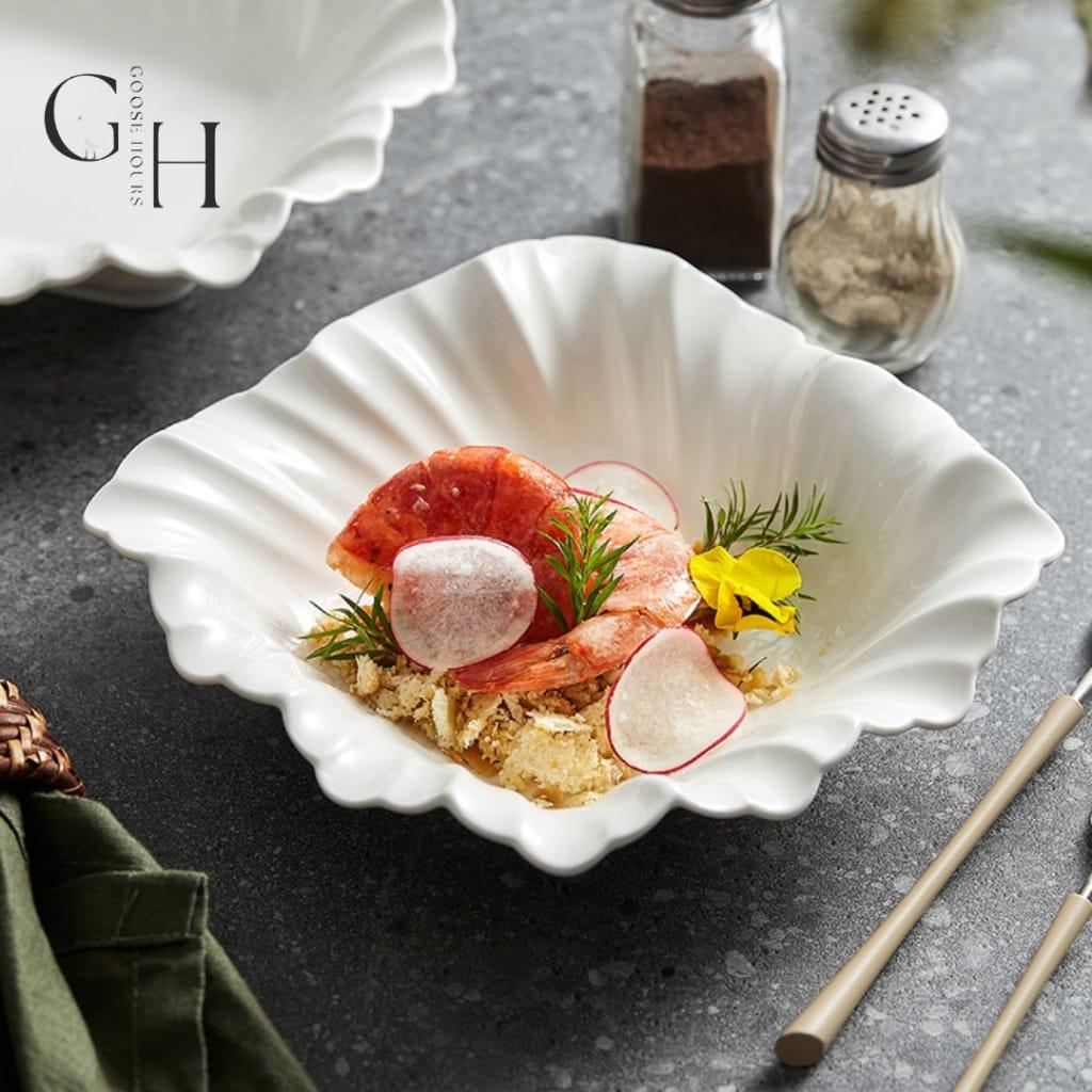 Ceramic Leaf Plate